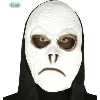 Karnevalová maska Guirca Fiestas Španělsko PVC maska ZOMBIE s kapucí