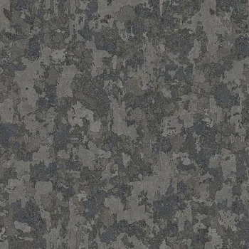 Tapeta AdaWall Vliesová tapeta na zeď, černo-stříbrná, štuk, 1504-5, Vera, AdaWall, velikost 10 x 1,06 m