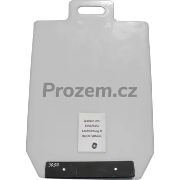 podložka Tlumící podložka Vulkolan šířka 500 mm pro Wacker Neuson