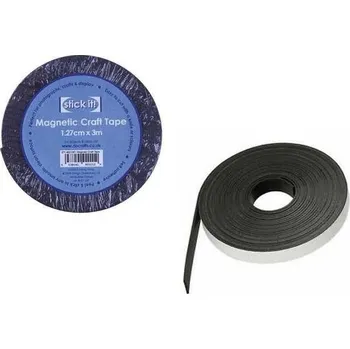 Lepicí páska Magnetická páska samolepící (STI 4621001) 1,27cm x 3m