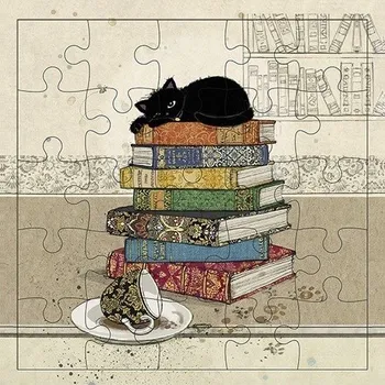 Puzzle PUZZLE PUZ34H04 BUG ART KIUB