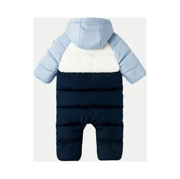 Kojenecká kombinéza NAME IT Zimní kombinéza 13231005 Modrá Regular Fit 62_68