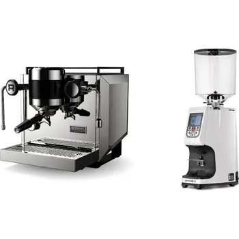 Kávovar Rocket Espresso Bicocca, stainless silver + Eureka Atom…