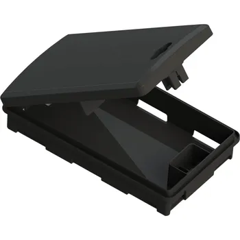 Hubení hlodavce Velká plastová stanice na hmyz - černá