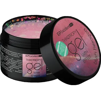 Lak na nehty Thixotropy gel s efektem - Blush Hexagon 15g