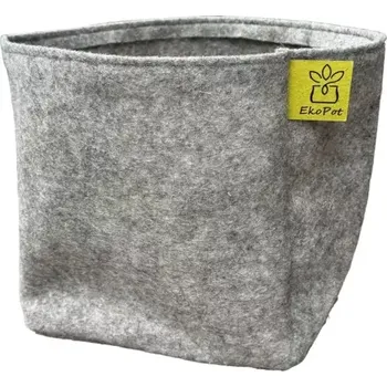Květináč EKOPOT 12L - eko textilní květináč (Ekologický textilní květináč EkoPot přináší mnoho výhod oproti konkurenčním květináčům, zejména těm vyrobeným z PET a PE vláken.)