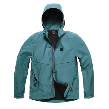 Pánská casual bunda Bunda Vintage Industries Ather softshell blue L