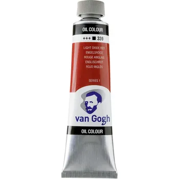 Olejová barva Olejová barva Van Gogh 40 ml - 339 Light Oxide Red