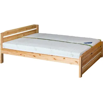 Postel Manželská postel MD 646 - masiv borovice Rozměr: 160x200