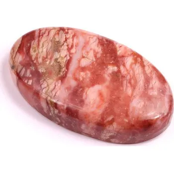 Drahý kámen Kabošon Australian Pink Opal č.947 (34x20mm)
