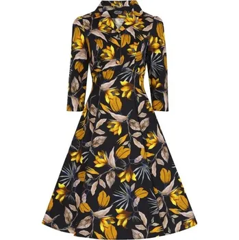 Dámské šaty H&R London retro šaty Mila Velikost: 3XL (UK 20)