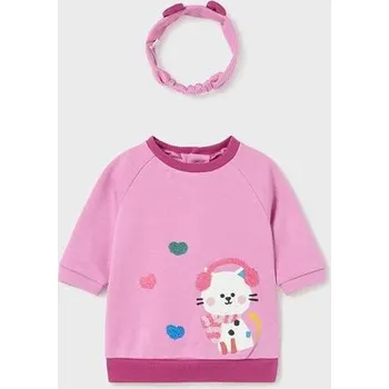 mikinošaty s čelenkou Mayoral 2812-46 velikost 86