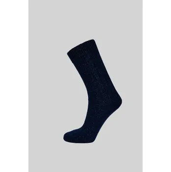 Pánská móda PONOŽKY CAMEL ACTIVE CAMEL MEN BOOTSOCKS TWEEDYARN BLUE