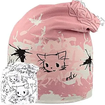 Čepice funkční čepice rdx oboustranná s kočičkami F1267E velikost 52-54