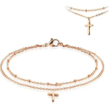 Řetízek Ocelový Řetízek na nohu SSA-241