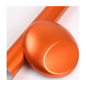 Polep vozidla Matná perleťová oranžová auto wrap fólie 152x400cm - interiér/exteriér