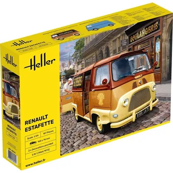 Plastikový model Renault Estafette New Mould - Heller 80743