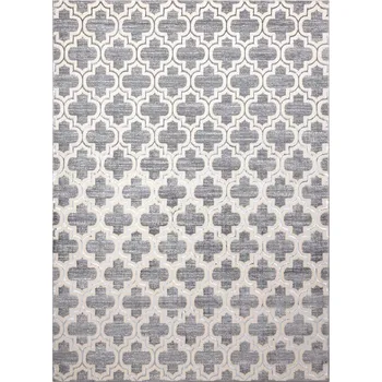 Koberec Kusový koberec Core W6764 Trellis grey/cream 80x150 cm