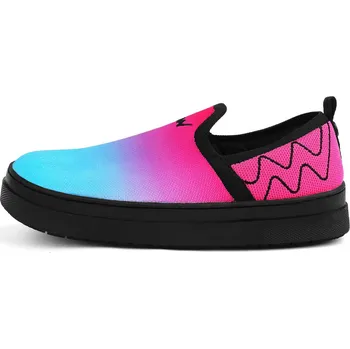 Dámské tenisky Vuch Dámské slip on tenisky Seraphyn Spectrum modro-růžová 41