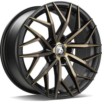 Alu kolo Seventy9 Alu Kola Seventy9 SV-C 7.5x17 5x112 ET40 Black Glossy Gold Front 66.6