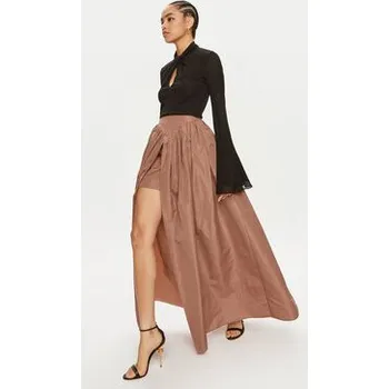 Dámská sukně Pinko Maxi sukně Botticino 102784 Y3LE Hnědá Relaxed Fit 36