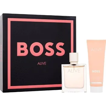 Kosmetická sada Hugo Boss Alive Dárková sada, Parfémovaná voda EDP 50ml + tělové mléko 75ml