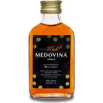 Medovina ČeskejMed MEDOVINA VIŠEŇ 100 ML