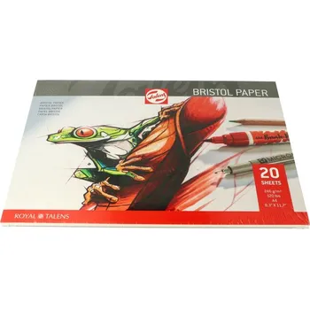 Papír pro tiskárny Talens Bristol papír 246g A4 20 listů