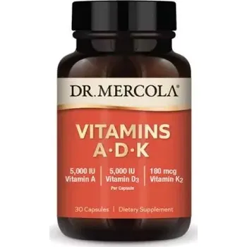 Zdraví Vitamíny ADK, 30 kapslí Dr. Mercola