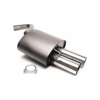 Tlumič výfuku Sportovní tlumič výfuku 2x76mm BMW 3 Touring (E91) - 316i+318i+320i+318D+320D -