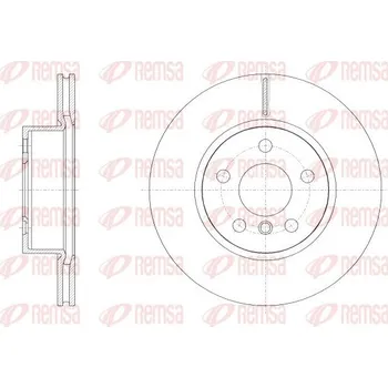 Brzdový kotouč Brzdový kotouč REMSA 62554.10
