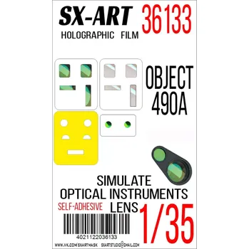 Plastikový model SX-ART 1/35 Holographic film Object 490A (TRUMP)