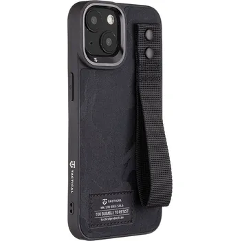 Telefonní příslušenství Zadní kryt Tactical Camo Troop Drag Strap pro Apple iPhone 14, černá