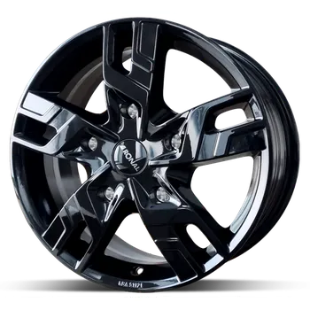 Alu kolo Alu disk Ronal R64 FullBlack 6,5x16 5x118 ET60 černý lesklý