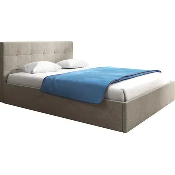 Postel Čalouněná postel Laura rozměr 180x200 cm Šedá I