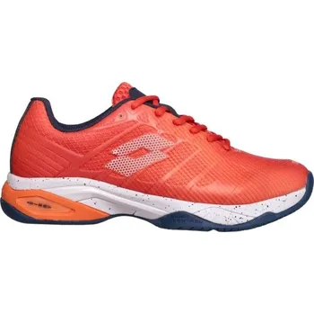 Pánská tenisová obuv Pánská tenisová obuv Lotto MIRAGE 300 III SPD 8.5 Oranžová, Bílá, Modrá