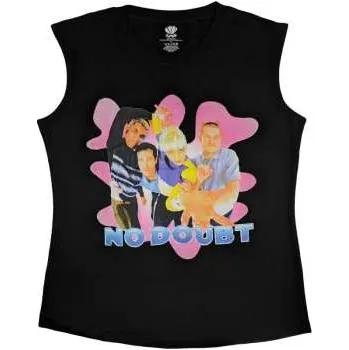 Zahraniční hudba Merch No Doubt: No Doubt Ladies Tank T-shirt: Horns (small) S