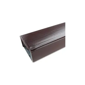 Plot Kovový nosník 50x30x1,8 mm T99402 - hnědá (zinek+plast) - délka 6,0 m