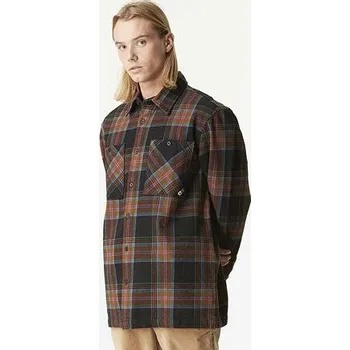 Pánská košile košile PICTURE Relowa PLAID BLACK velikost oblečení XL