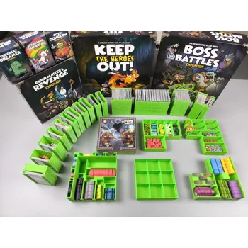 Příslušenství k deskovým hrám inserty.cz Insert: Keep the Heroes Out all-in – černý, 0065 (v2)