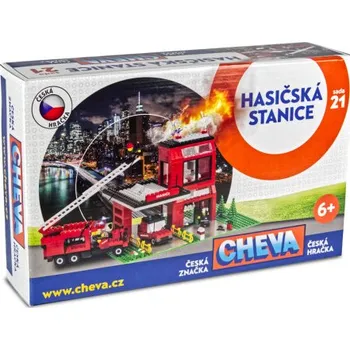 Stavebnice Cheva Cheva 21 požární stanice