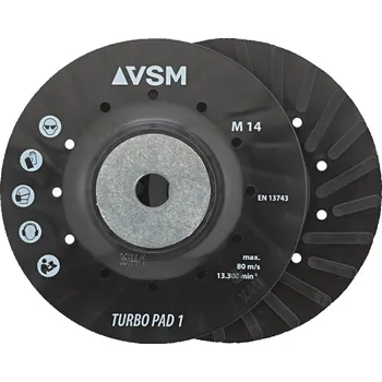 Brusný kotouč Opěrný talíř žebrování m14 180mm vsm 731306