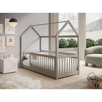 Dětská postel Dětská domečková postel Graja - 80x180 cm Barva: Šedá