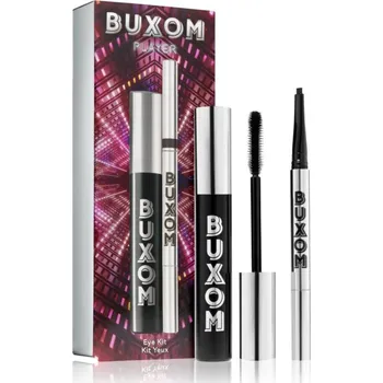 Oční linky Buxom EYE KIT Buxom LASH MASCARA BLACKEST BLACK objemová a prodlužující řasenka 11 ml + Buxom POWER LINE™ LASTING EYELINER dlouhotrvající oční linky 0,12 g