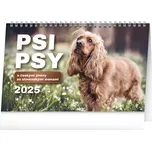 Notique Stolní kalendář Psi/Psy 2025