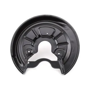 Brzdový kotouč Pravý zadní ochranný plech proti rozstřikování Škoda OCTAVIA 2 (1Z3) - DACO Germany -