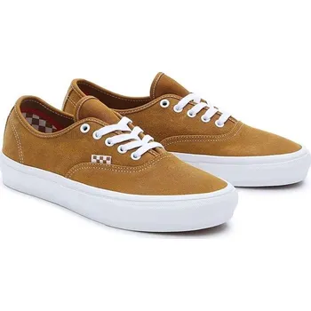 Pánské tenisky VANS boty - Skate Authentic Leather Golden Brown (1M7)