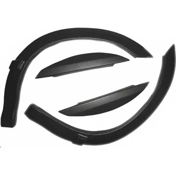 Blatník karosérie PROTEC Plastové lemy blatníku Peugeot Partner 1996-2003 s boční lištou