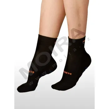 Pánské ponožky MOIRA ponožky FITNESS černo-oranžová vel. 3