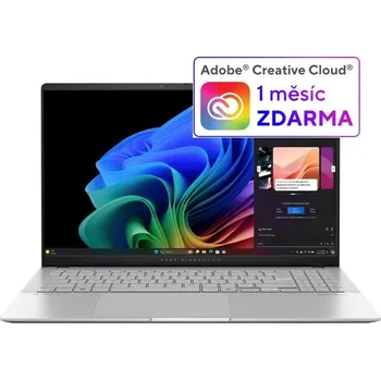 Notebook ASUS NTB Vivobook S 15 OLED(S5507QA-OLED064X), X1E-78-100, 15.6" 2880 x 1660, 32GB, 1TB SSD, Adreno, W11 Pro, Silver
